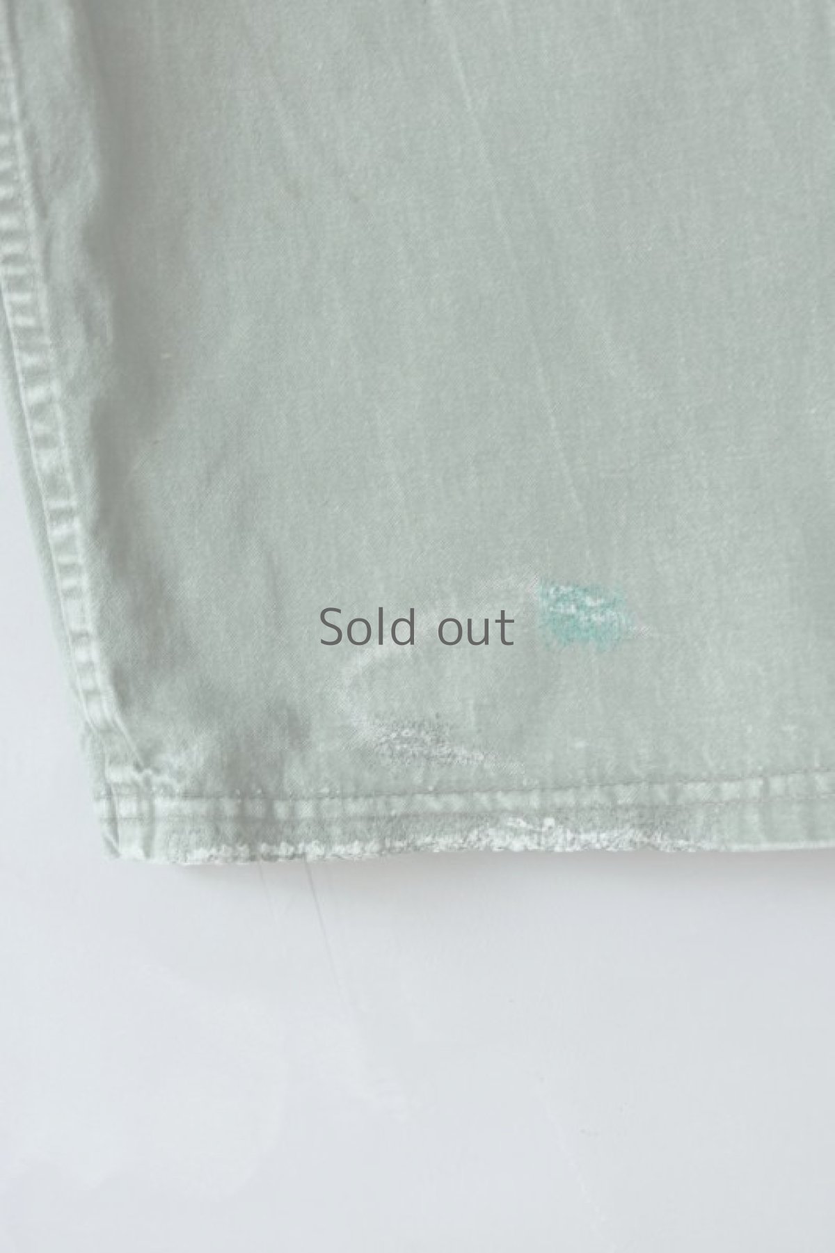 画像9: 【MITSUGU SASAKI】ビンテージ×リメイク　パッチワーク スイスワークパンツ (9)