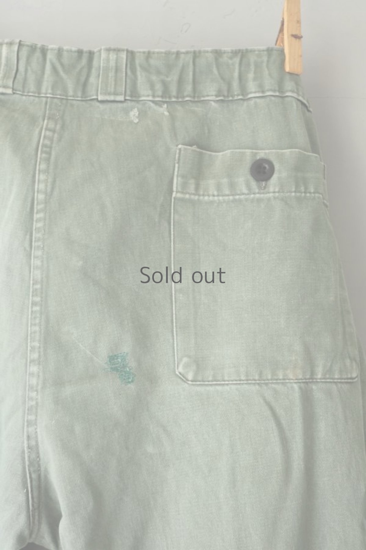 画像11: 【MITSUGU SASAKI】ビンテージ×リメイク　パッチワーク スイスワークパンツ (11)