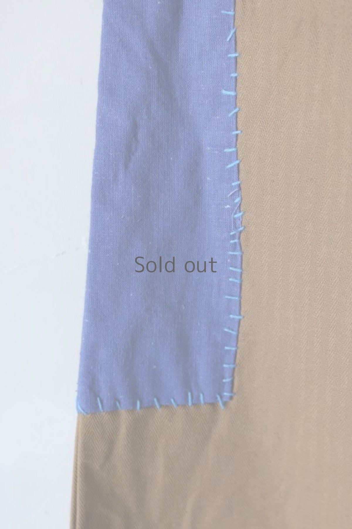 画像12: 【MITSUGU SASAKI】ビンテージ×リメイク　パッチワーク チェコ軍イージーパンツ (12)