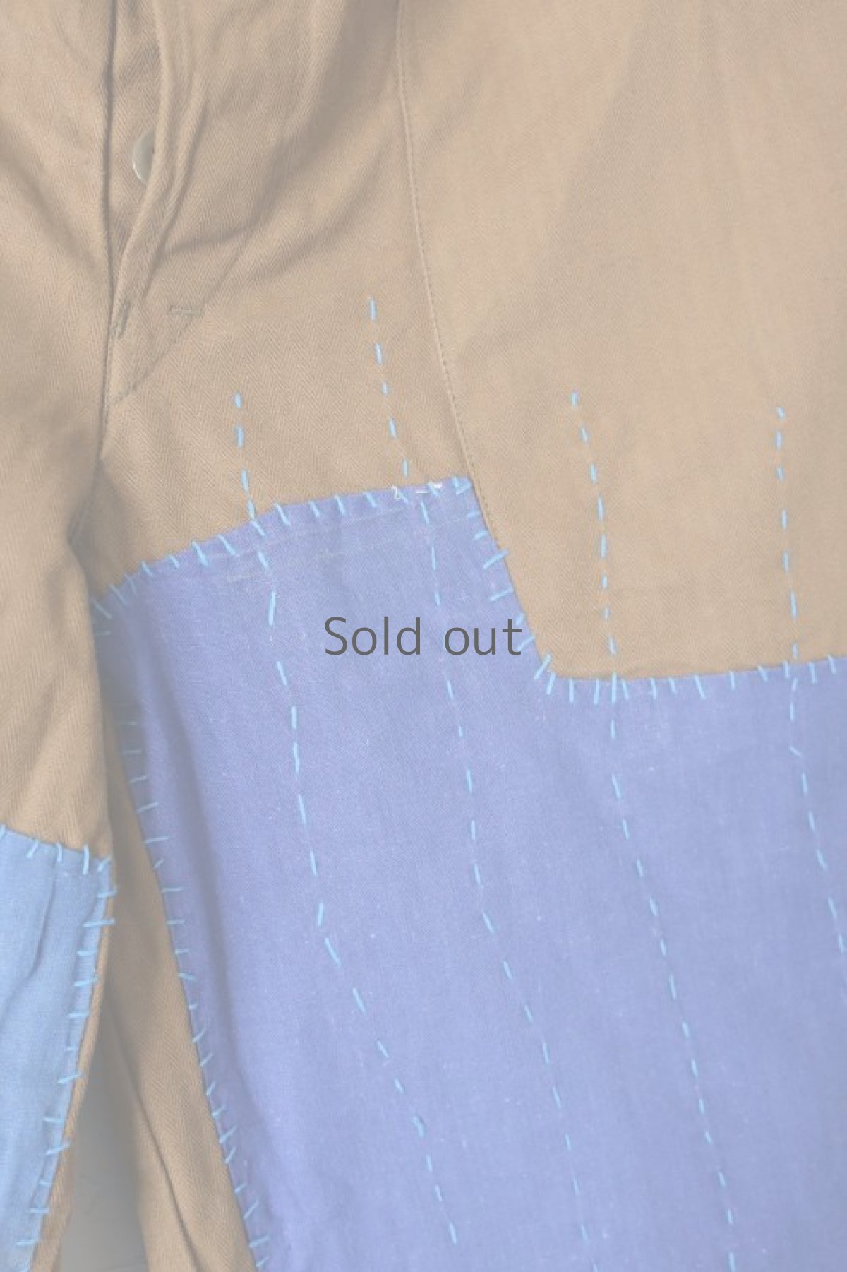 画像5: 【MITSUGU SASAKI】ビンテージ×リメイク　パッチワーク チェコ軍イージーパンツ (5)