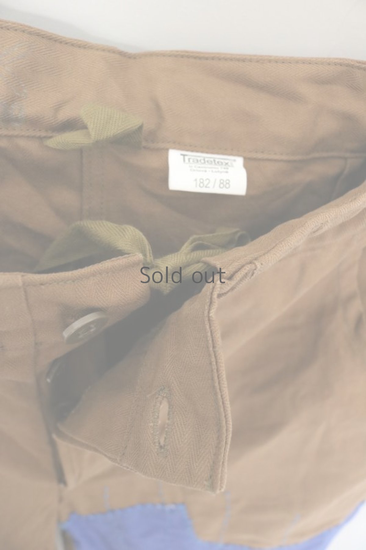 画像8: 【MITSUGU SASAKI】ビンテージ×リメイク　パッチワーク チェコ軍イージーパンツ (8)