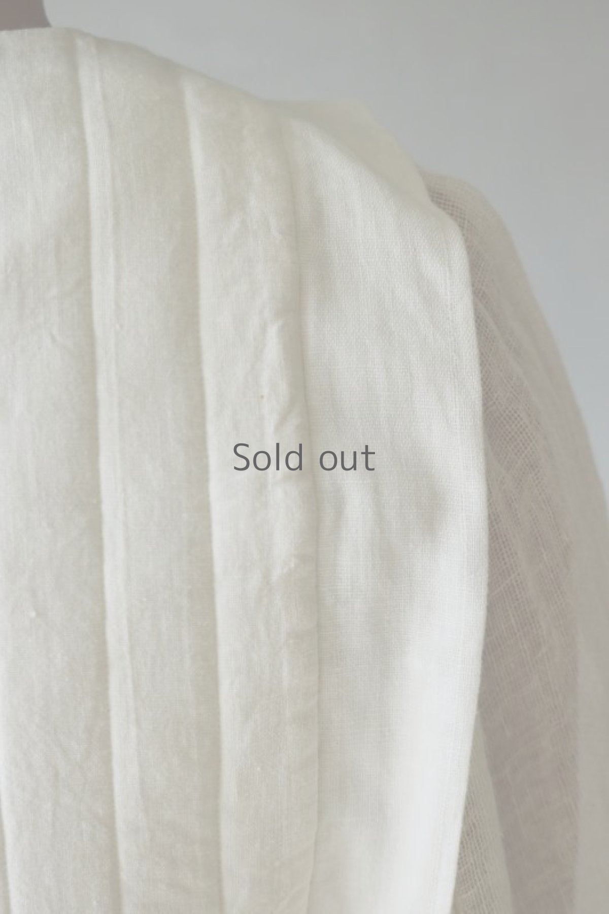 画像10: 【ササキチホ】日本古布　四角衣(木綿・白) (10)