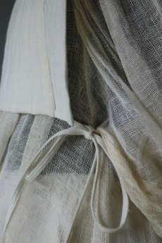 画像7: 【ササキチホ】日本古布　四角衣(木綿・白) (7)