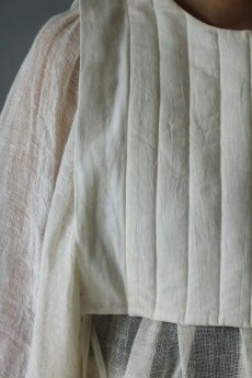 画像4: 【ササキチホ】日本古布　四角衣(木綿・白) (4)