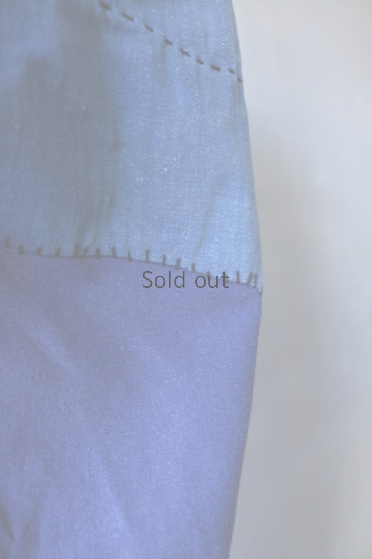 画像9: 【MITSUGU SASAKI】ビンテージ×リメイク　パッチワーク　HBTワークパンツ(サスペンダー付き) (9)