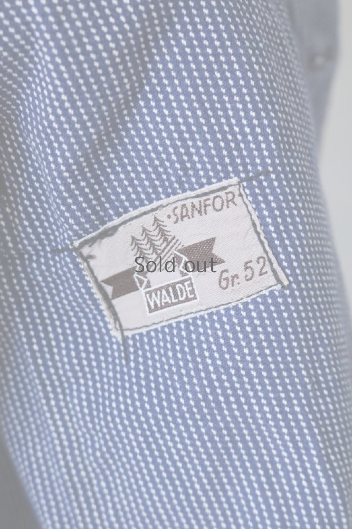 画像12: 【スイス】1950年代　織り込みストライプ　ミルキングマン　ワークジャケット (12)