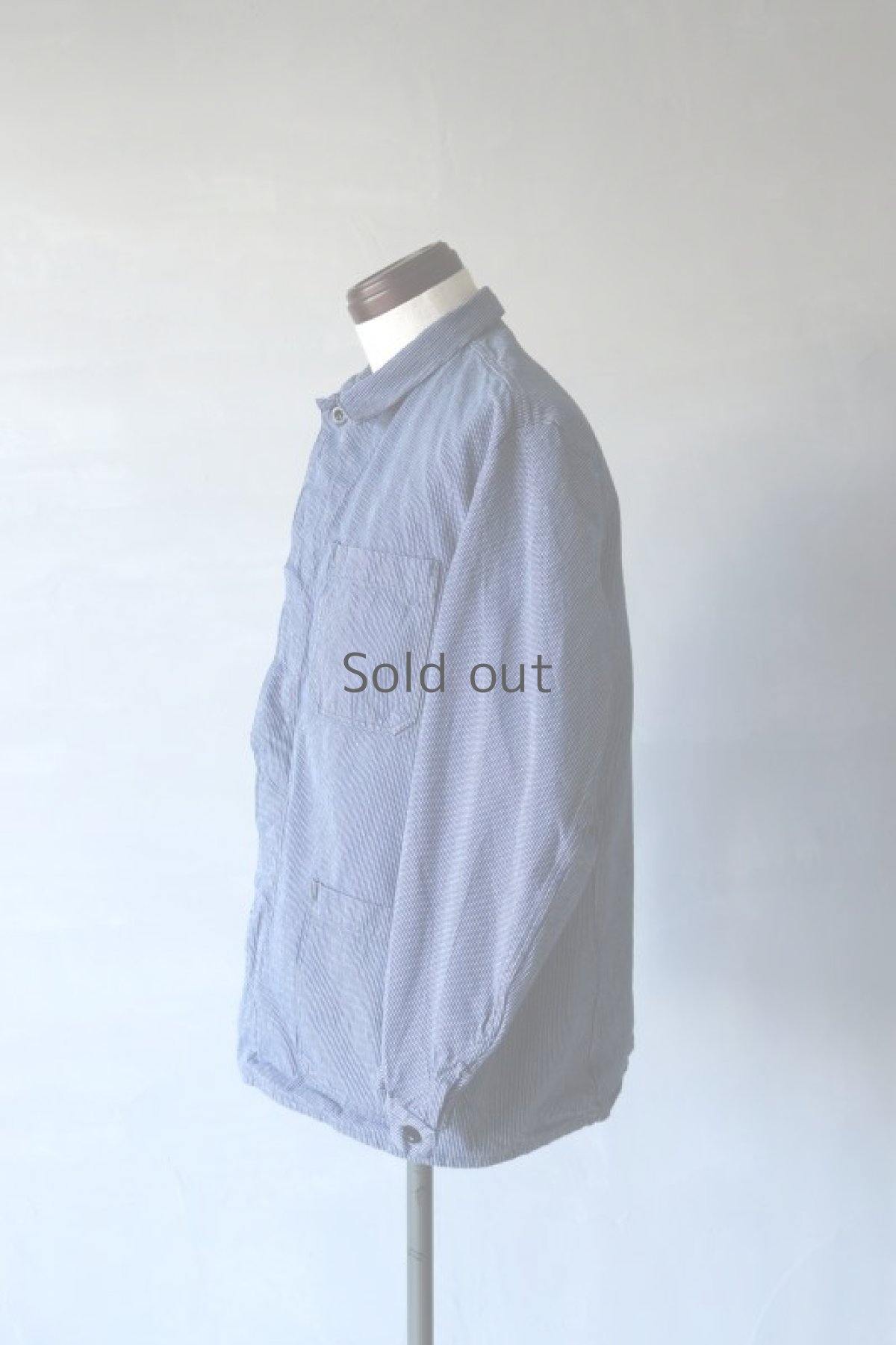 画像7: 【スイス】1950年代　織り込みストライプ　ミルキングマン　ワークジャケット (7)