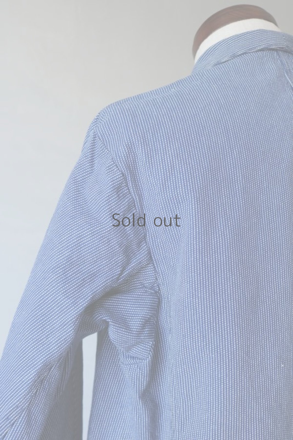 画像9: 【スイス】1950年代　織り込みストライプ　ミルキングマン　ワークジャケット (9)