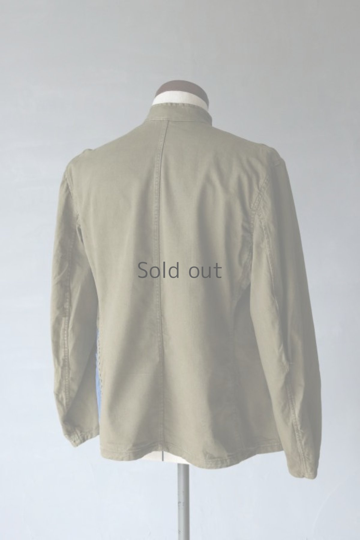 画像9: 【MITSUGU SASAKI】ビンテージリメイク　パッチワーク　チェコ軍ワークジャケット(スタンドカラー) (9)