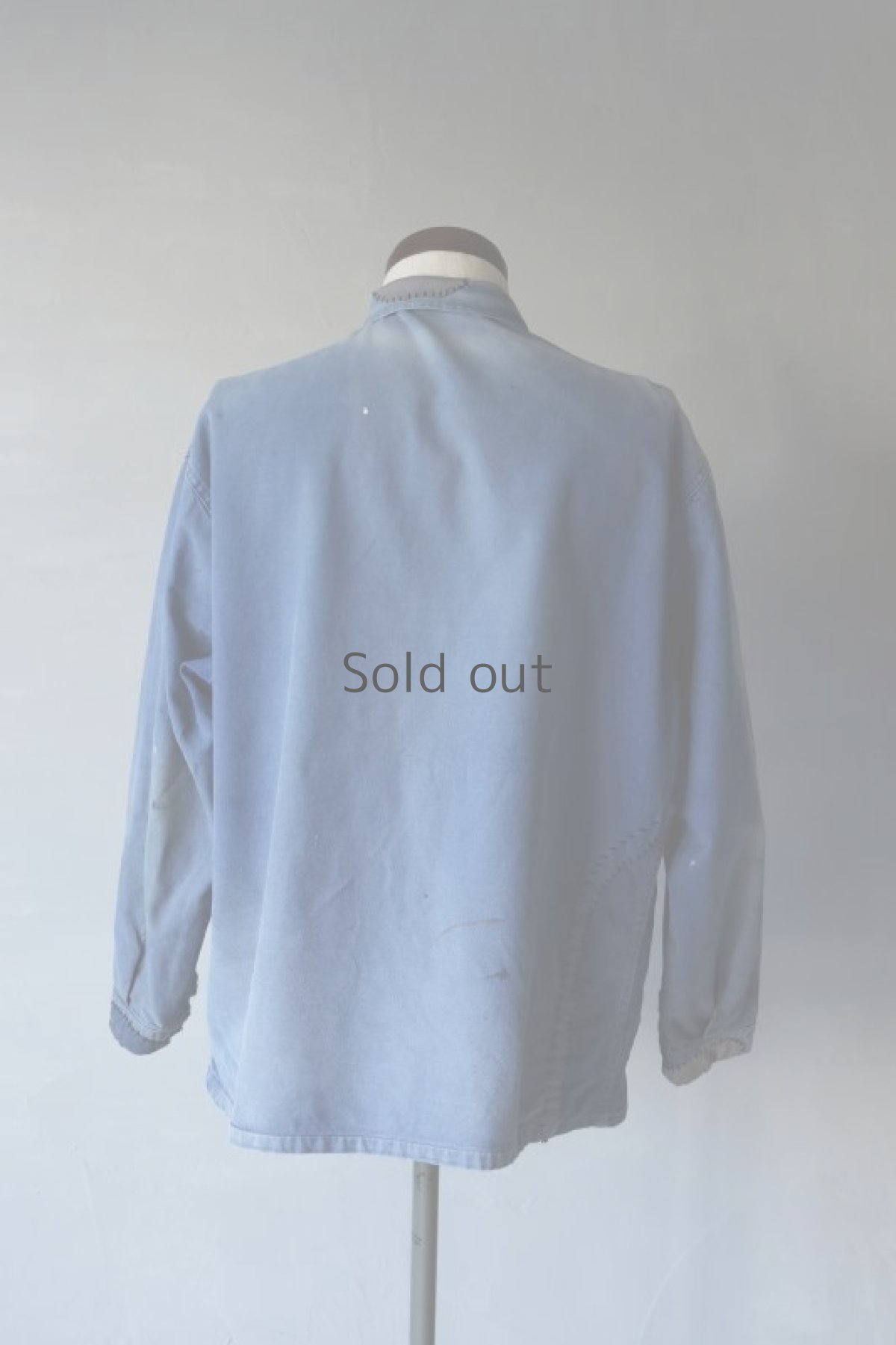 画像11: 【MITSUGU SASAKI】ビンテージリメイク　パッチワーク　ワークジャケット（大きめ） (11)