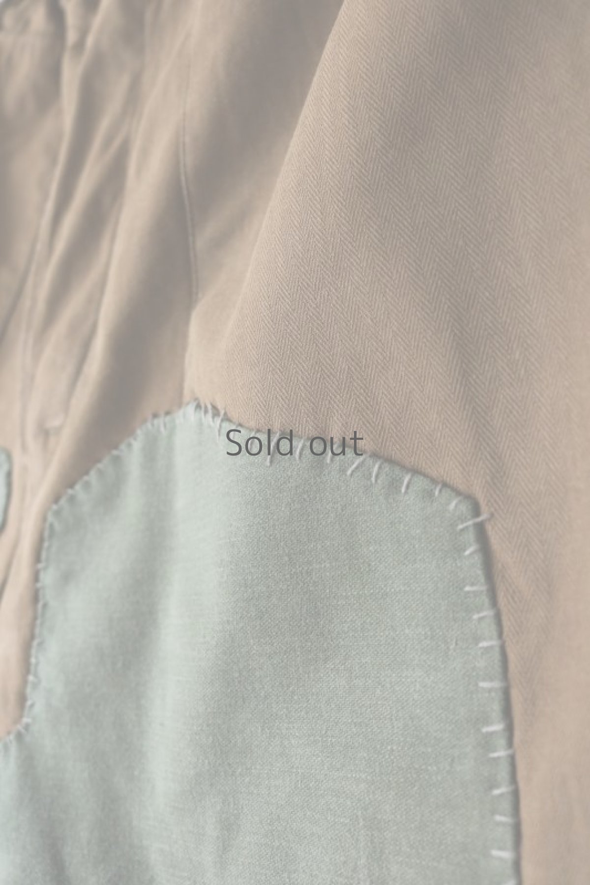 画像4: 【MITSUGU SASAKI】ビンテージ×リメイク　パッチワーク チェコ軍イージーパンツ (4)