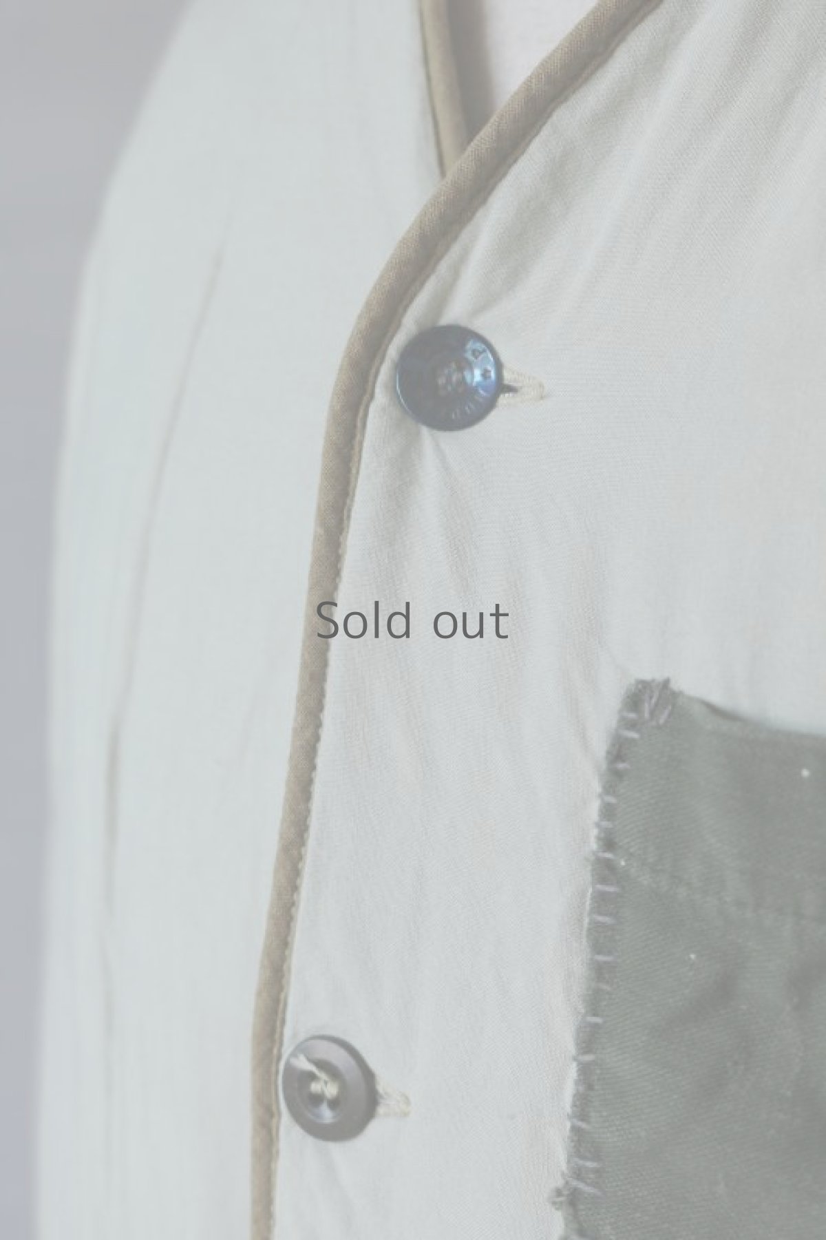 画像6: 【MITSUGU SASAKI】ビンテージリメイク　パッチポケット　チェコ軍中綿ジャケット (6)