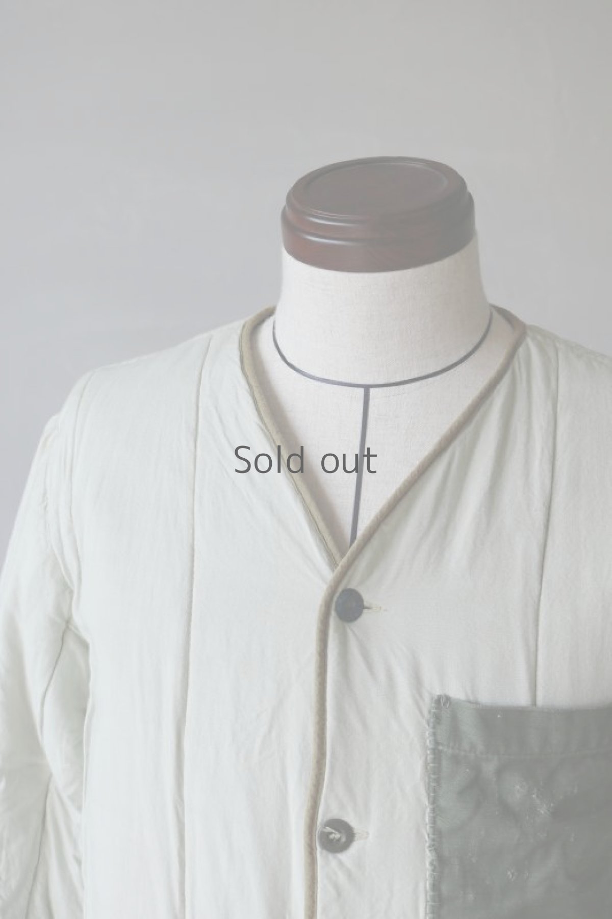 画像3: 【MITSUGU SASAKI】ビンテージリメイク　パッチポケット　チェコ軍中綿ジャケット (3)