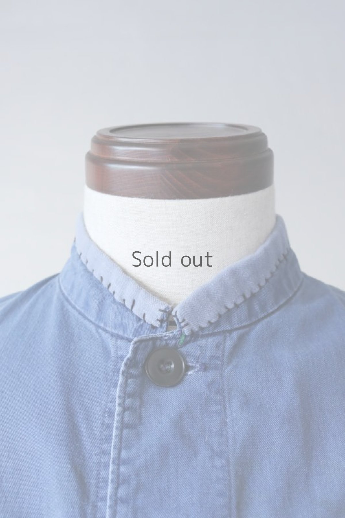 画像3: 【MITSUGU SASAKI】ビンテージリメイク　パッチワーク　スタンドカラー　ワークジャケット (3)