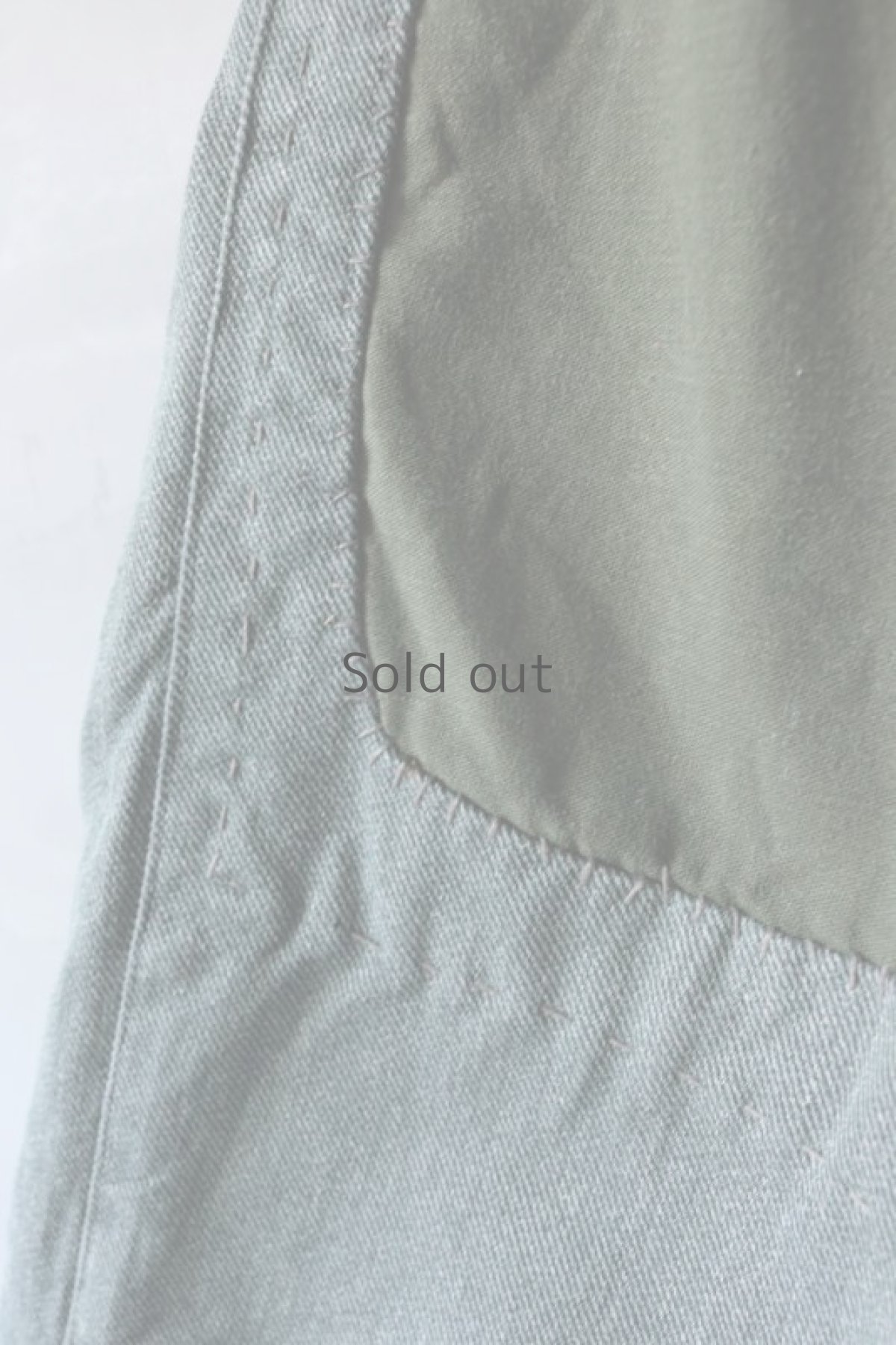 画像7: 【MITSUGU SASAKI】ビンテージ×リメイク　スイス軍のパッチワーク　ミリタリーパンツ (7)