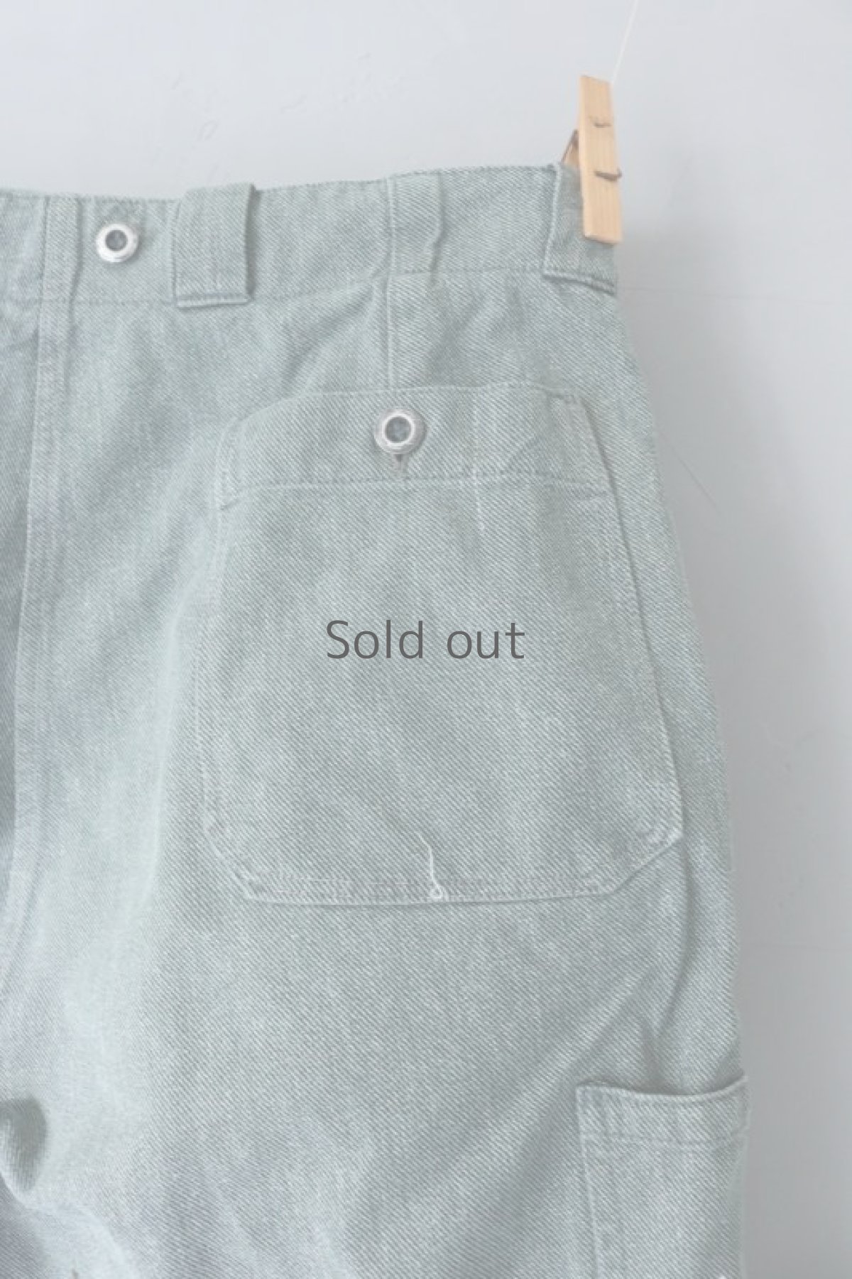 画像13: 【MITSUGU SASAKI】ビンテージ×リメイク　スイス軍のパッチワーク　ミリタリーパンツ (13)