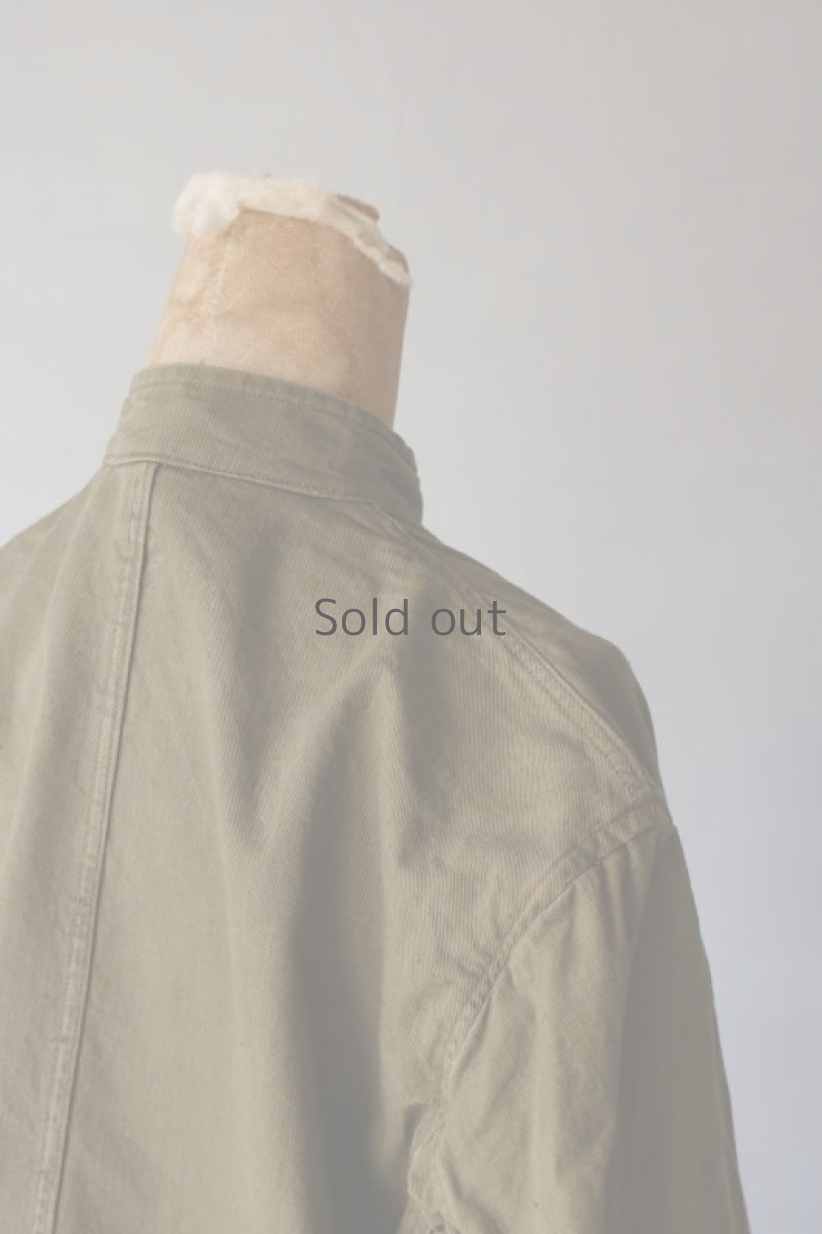 画像10: 【MITSUGU SASAKI】ビンテージリメイク　パッチワーク　チェコ軍ワークジャケット(スタンドカラー) (10)