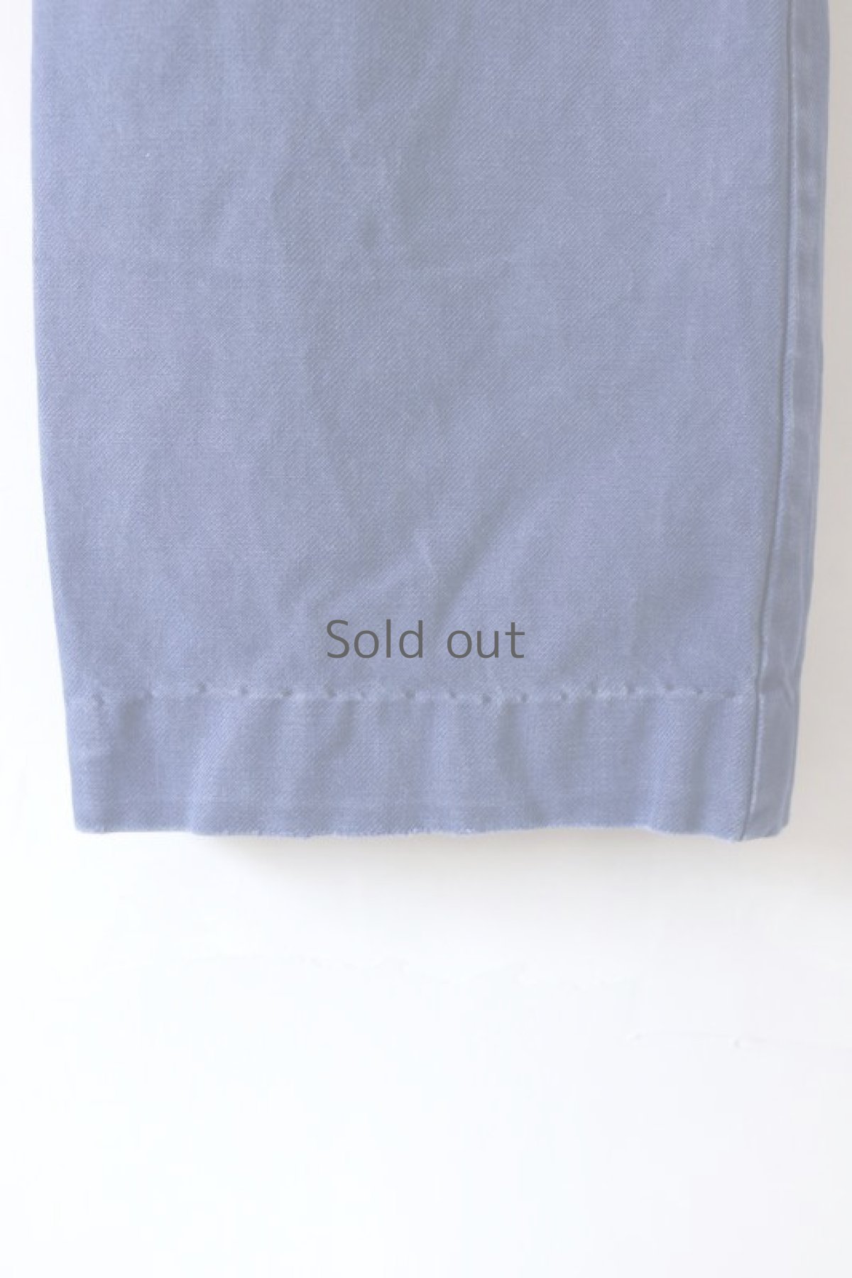 画像11: 【MITSUGU SASAKI】ビンテージ×リメイク　パッチワーク ブルーワークパンツ (11)