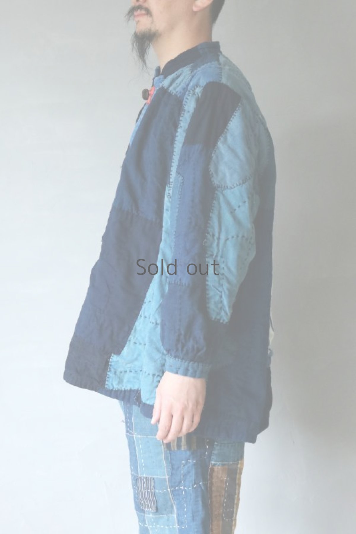 画像19: 【MITSUGU SASAKI】SUPER BORO BORO スモックシャツ（製造年月2023年4月） (19)