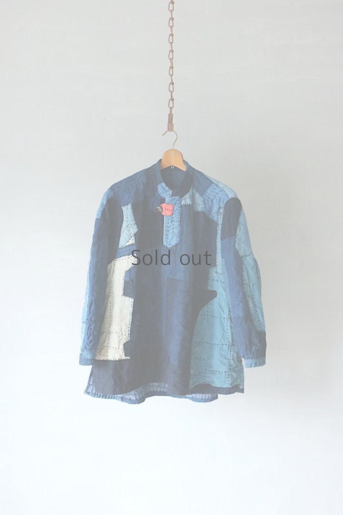 画像17: 【MITSUGU SASAKI】SUPER BORO BORO スモックシャツ（製造年月2023年4月） (17)