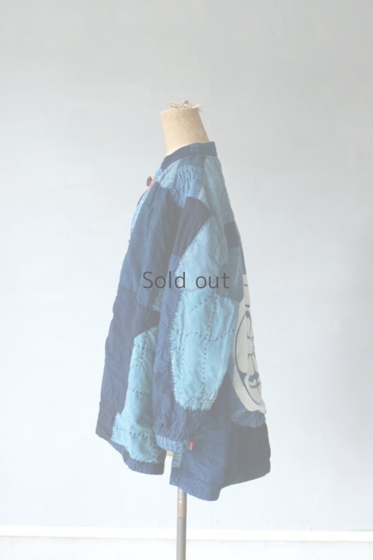 画像7: 【MITSUGU SASAKI】SUPER BORO BORO スモックシャツ（製造年月2023年4月） (7)