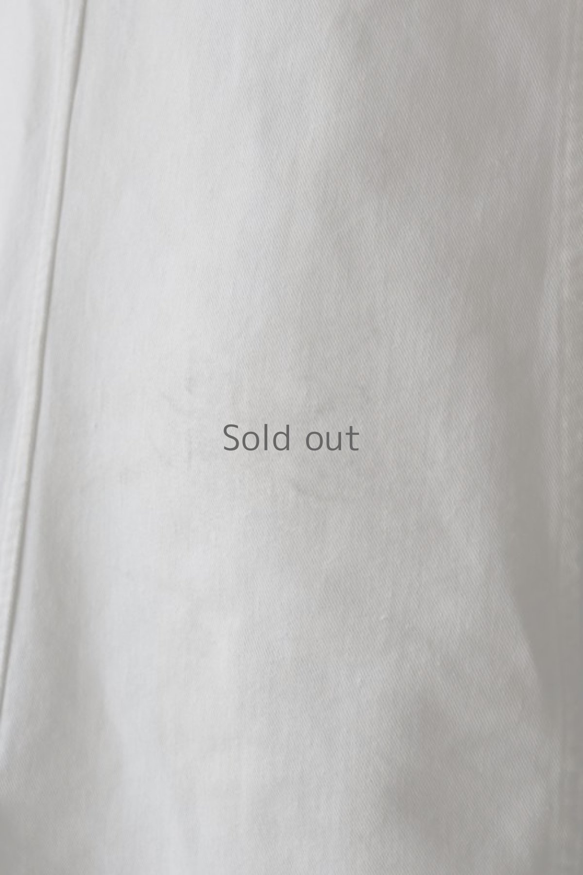 画像17: 【MITSUGU SASAKI】ビンテージリメイク　パッチワーク　ホワイト&ブルー　ワークコート（MICHEL Guy） (17)