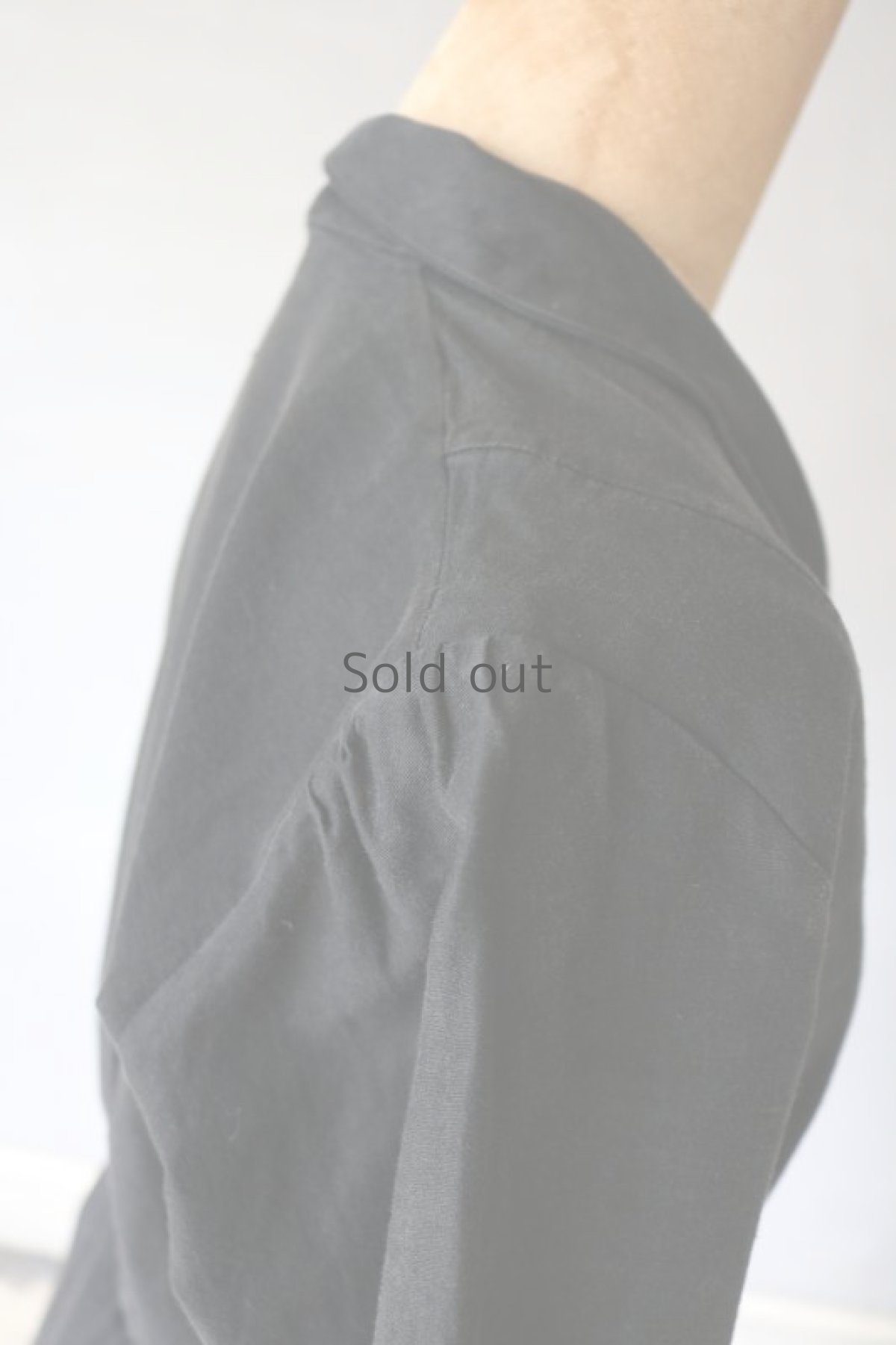 画像11: 【フランス】1930年代頃 ブラックワークオーバードレス（ワークコート） (11)