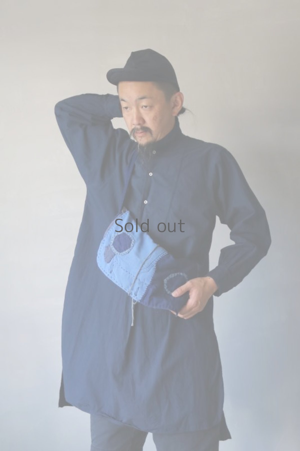 画像11: 【MITSUGU SASAKI】ビンテージリメイク　ユーロワークのパッチワークショルダーバッグ(小型) (11)