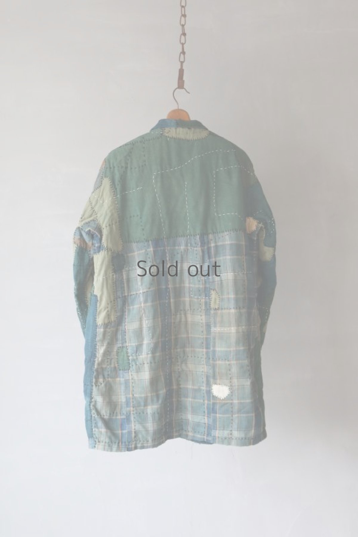 画像9: 【MITSUGU SASAKI】SUPER BORO BORO ウコンワークコート（製造年月2023年8月） (9)