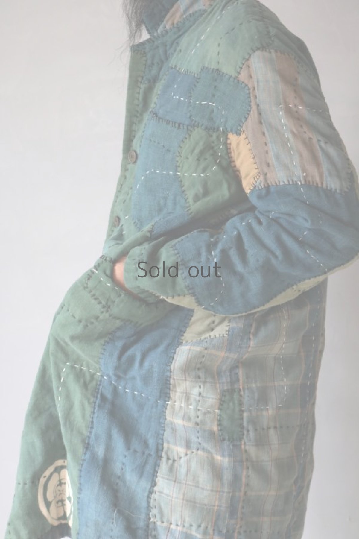 画像22: 【MITSUGU SASAKI】SUPER BORO BORO ウコンワークコート（製造年月2023年8月） (22)