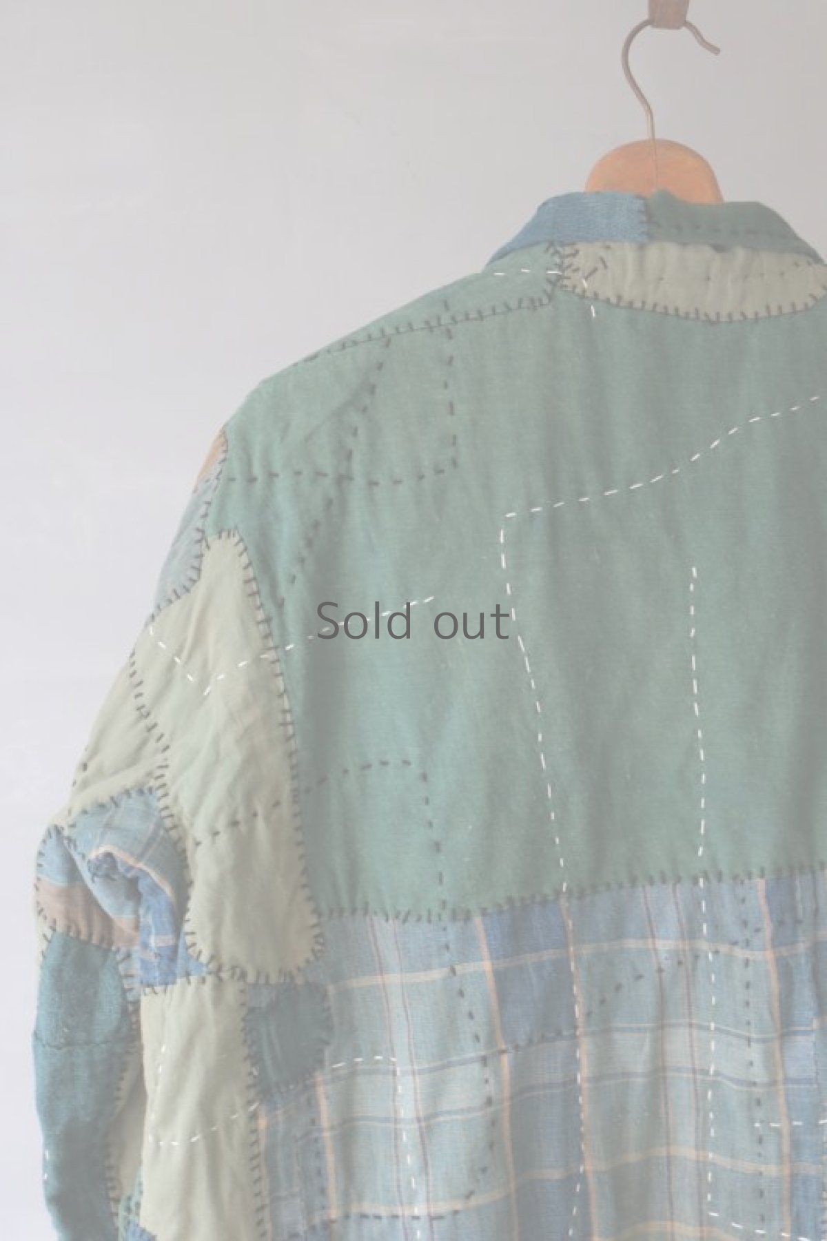 画像10: 【MITSUGU SASAKI】SUPER BORO BORO ウコンワークコート（製造年月2023年8月） (10)