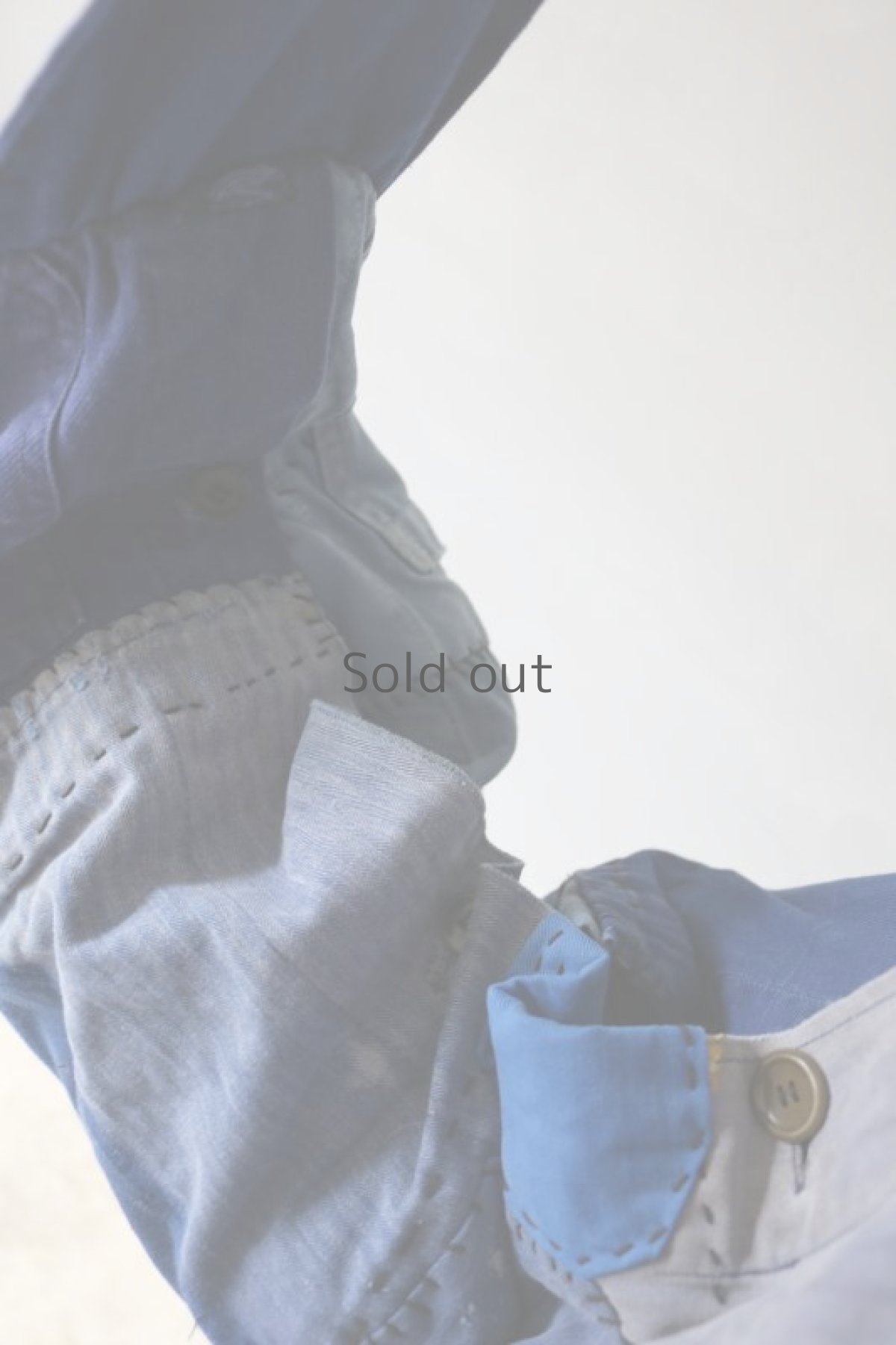 画像6: 【MITSUGU SASAKI】ビンテージリメイク　ユーロワークのパッチワークショルダーバッグ(ドラム型) (6)