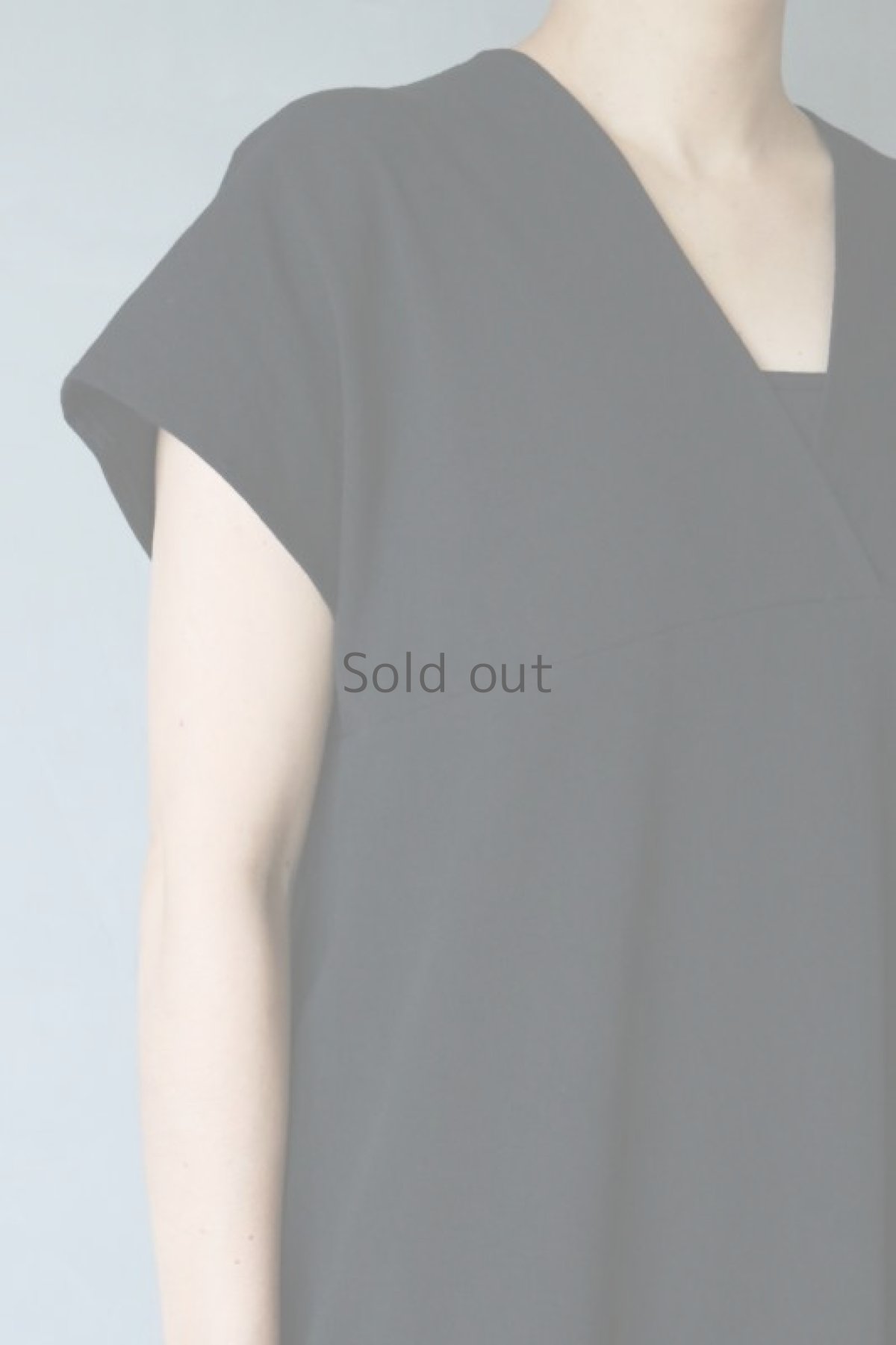 画像6: 【ササキチホ】アンティークリネン×染め　カレンワンピース（黒） (6)