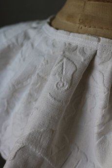 画像6: 【ササキチホ】ヴィンテージコットン　付け襟/ふくれ織り（白） (6)