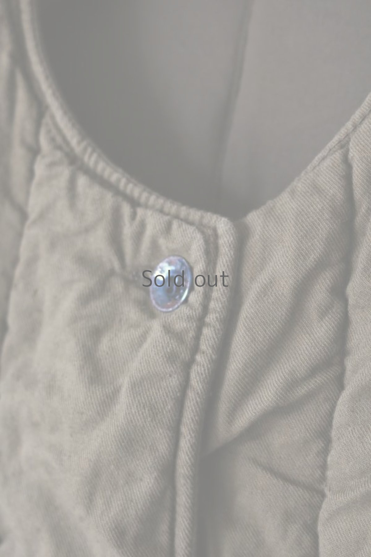 画像4: 【MITSUGU SASAKI】ビンテージリメイク　パッチポケット　チェコ軍中綿ジャケット(コットンピケ) (4)