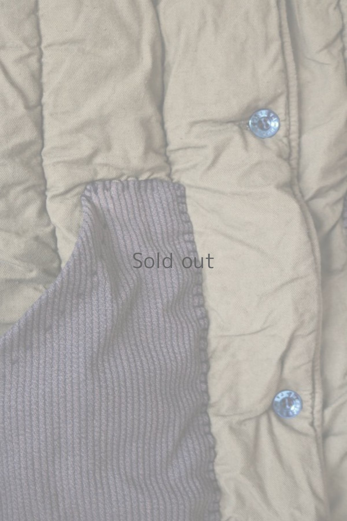 画像6: 【MITSUGU SASAKI】ビンテージリメイク　パッチポケット　チェコ軍中綿ジャケット(コットンピケ) (6)