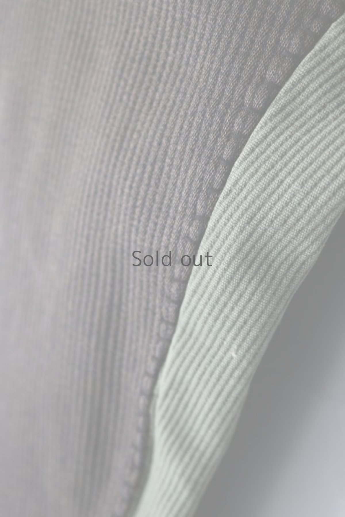 画像5: 【MITSUGU SASAKI】ビンテージ×リメイク パッチワーク コットンピケ 大きいワークパンツ（スイス/グレーグリーン） (5)