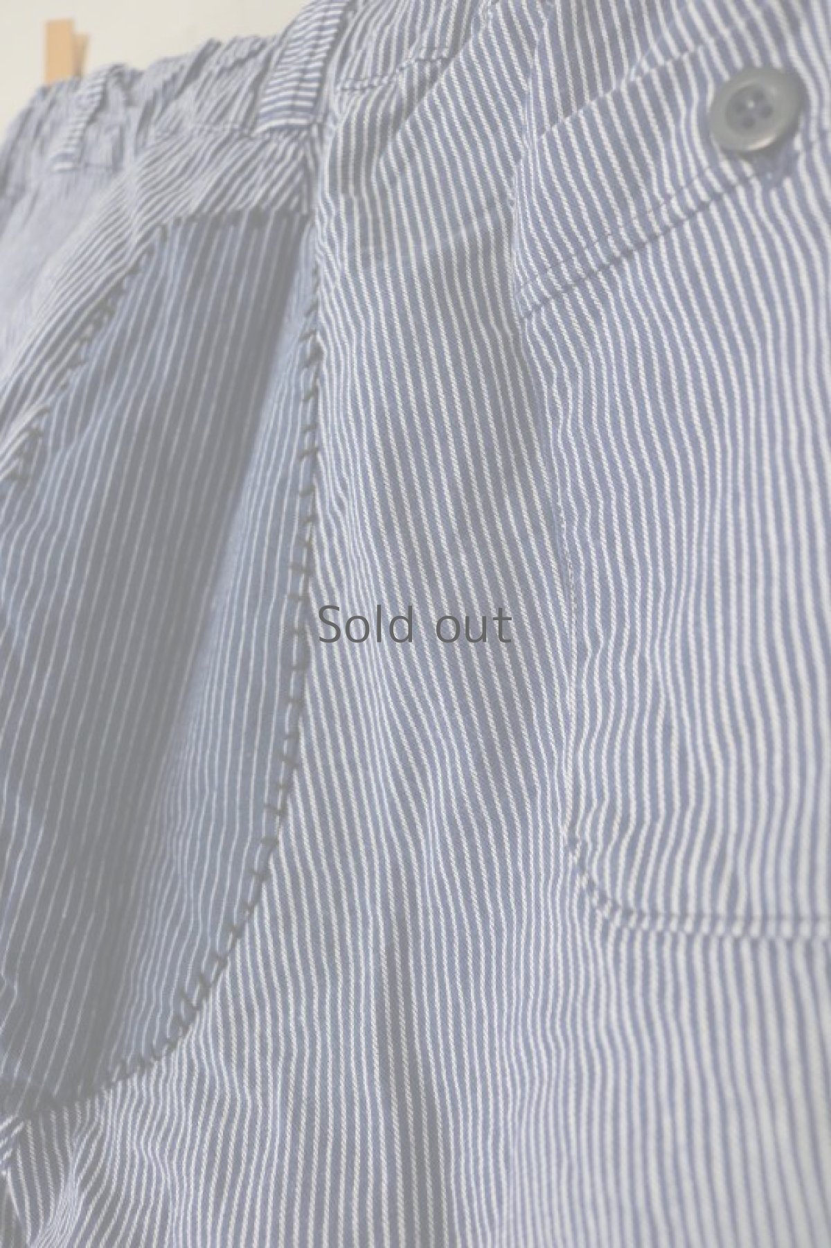 画像11: 【MITSUGU SASAKI】ビンテージ×リメイク パッチワーク ストライプワークパンツ（スイス） (11)