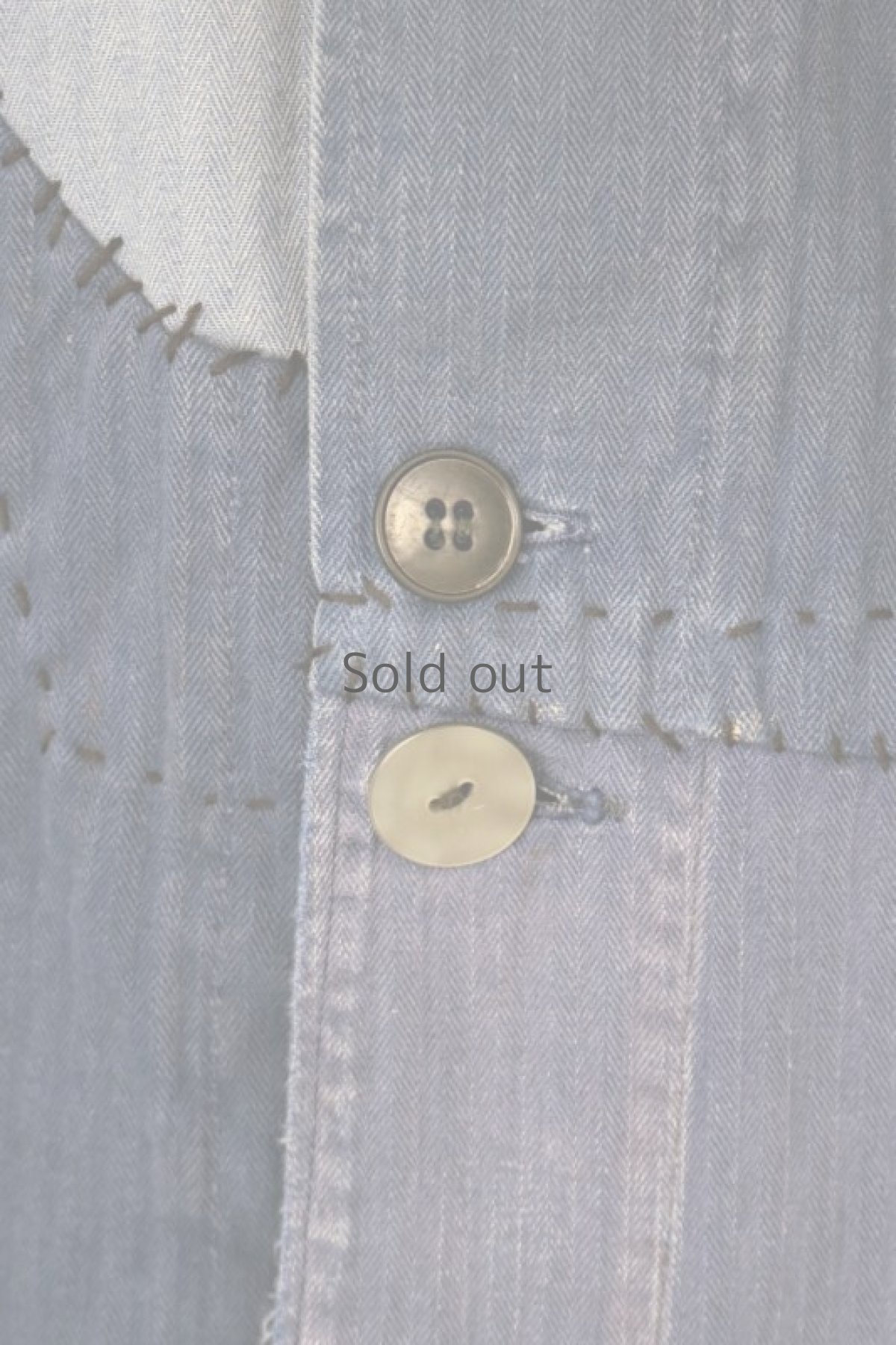 画像5: 【MITSUGU SASAKI】ビンテージリメイク　パッチワーク　HBTワークジャケット(ROTKOPF) (5)