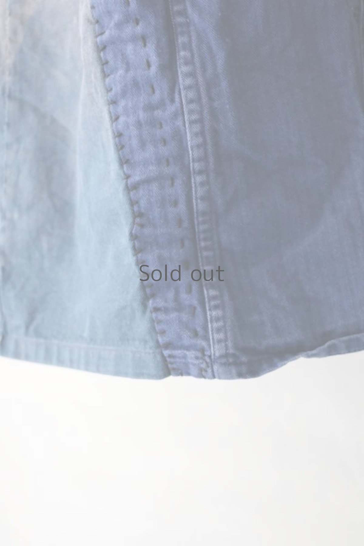 画像11: 【MITSUGU SASAKI】ビンテージリメイク　パッチワーク　HBTワークジャケット(ROTKOPF) (11)