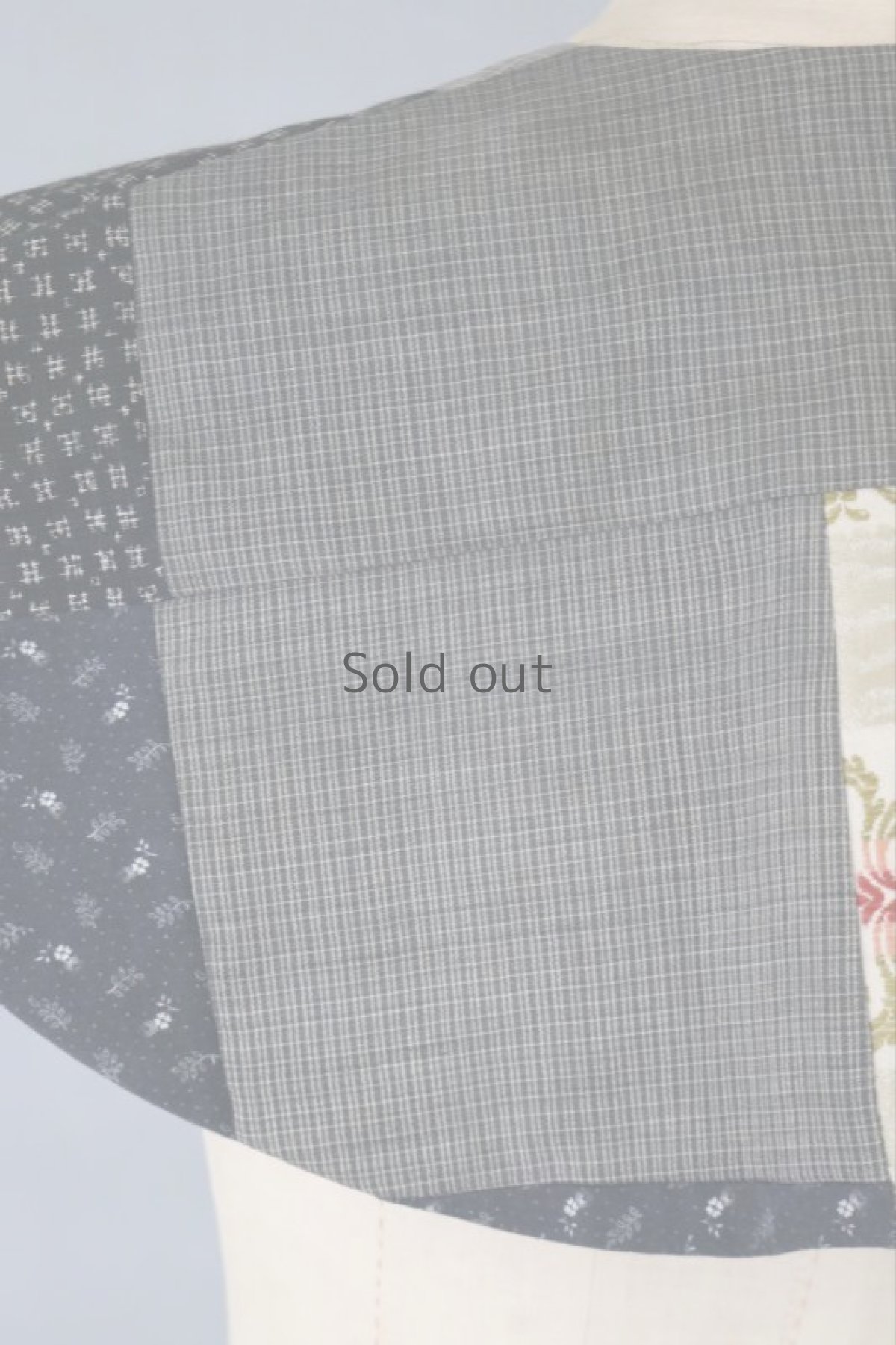 画像12: 【ササキチホ】パッチワーク　ショートケープ (12)