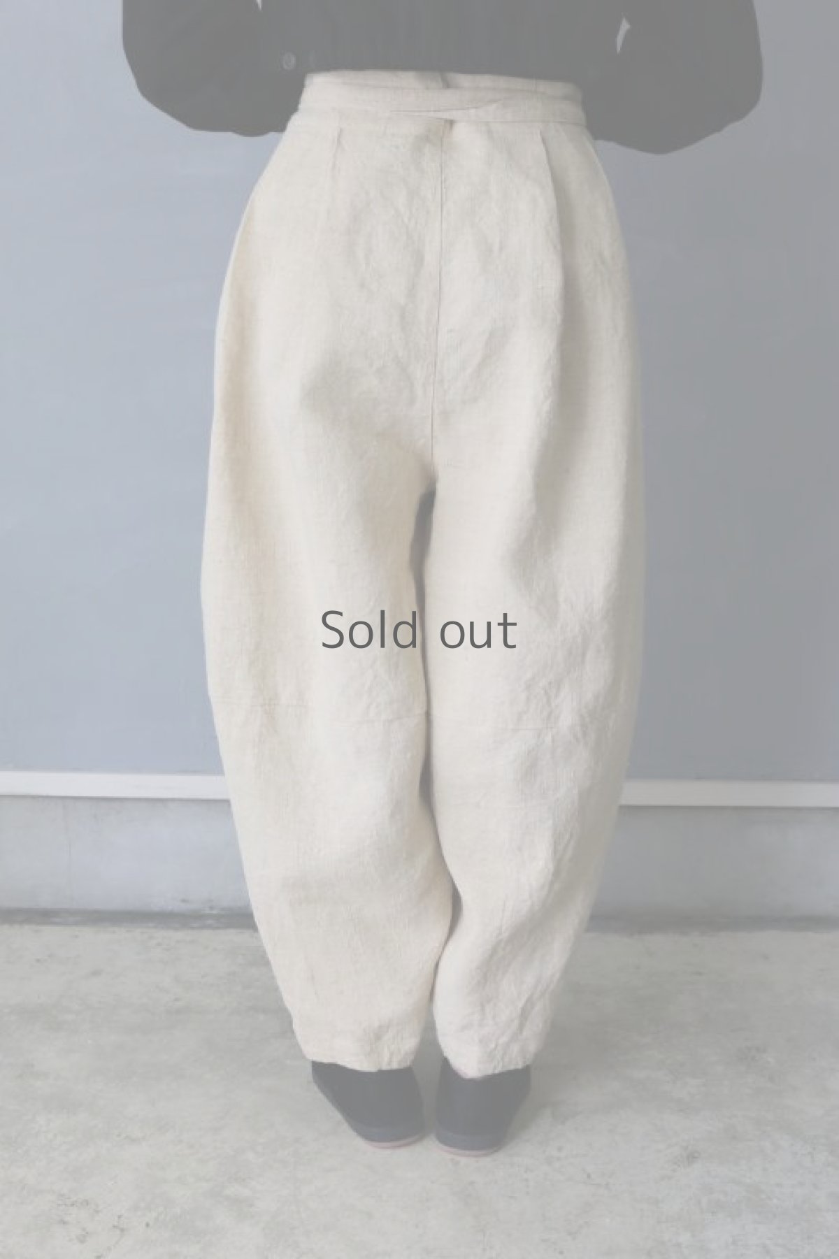 画像15: 【ササキチホ】アンティークリネン　ソクソクゴト（濃い生成り） (15)