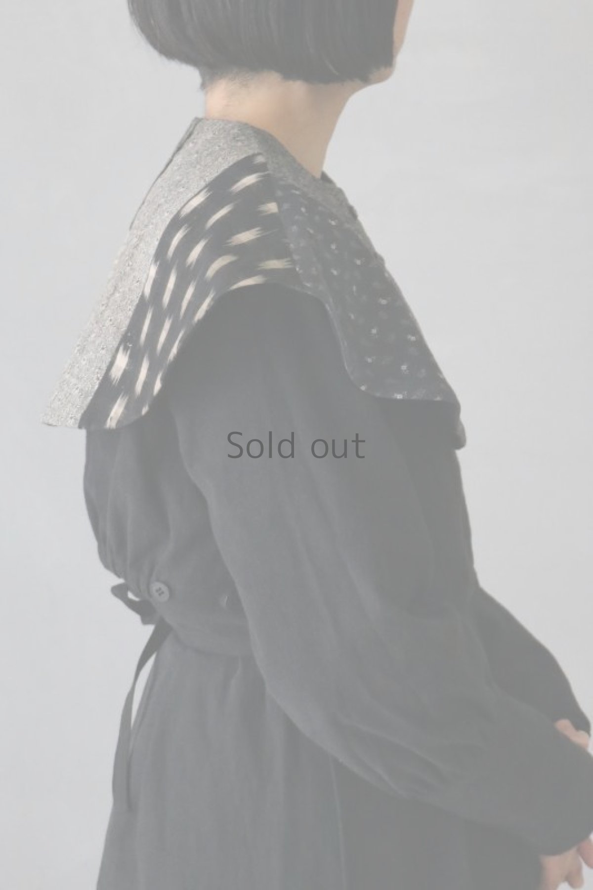 画像2: 【ササキチホ】パッチワーク　ショートケープ (2)