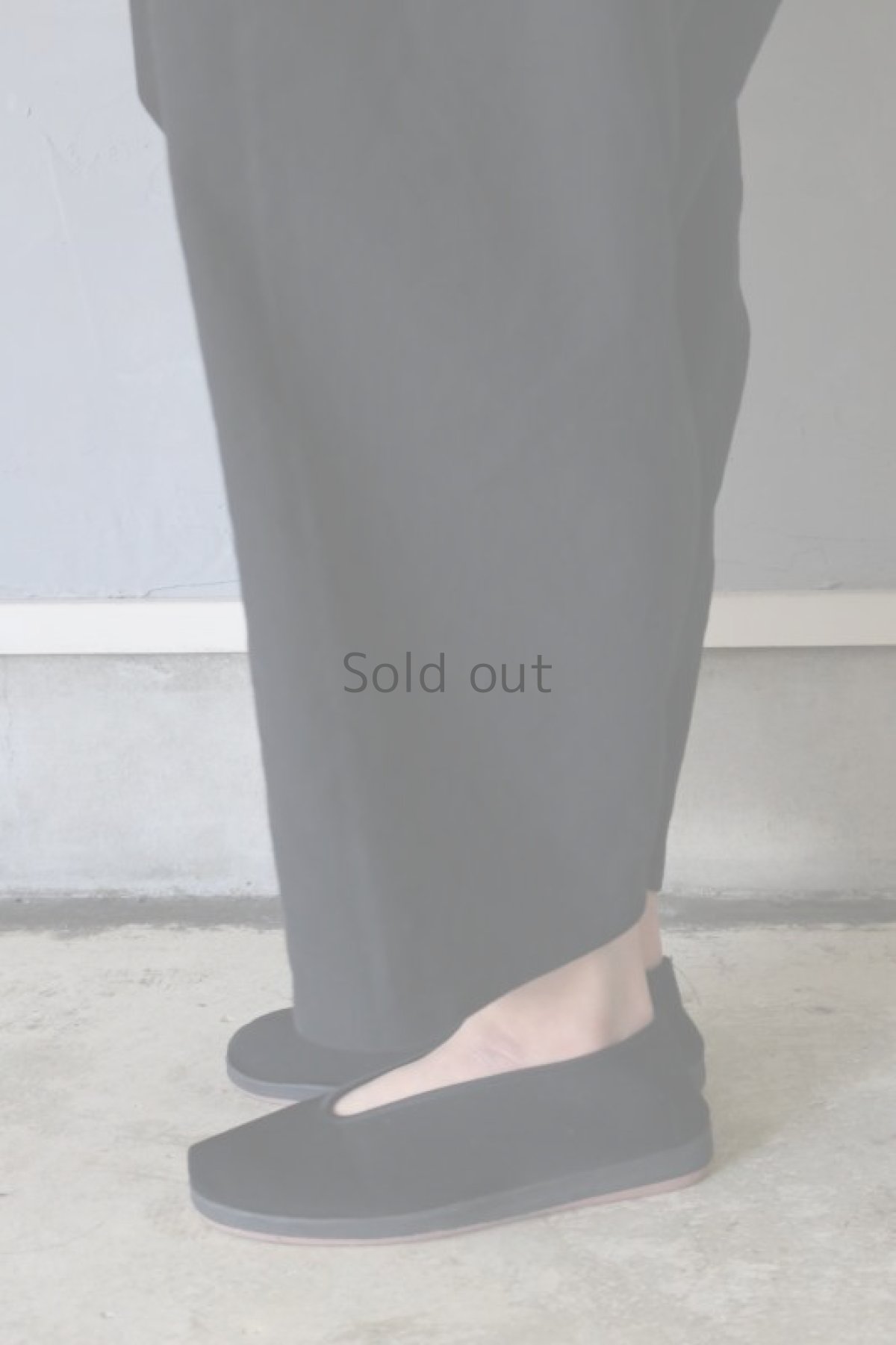 画像7: 【ササキチホ】ヴィンテージリネン　サイドポケットギャザー　サルエルパンツ（黒） (7)