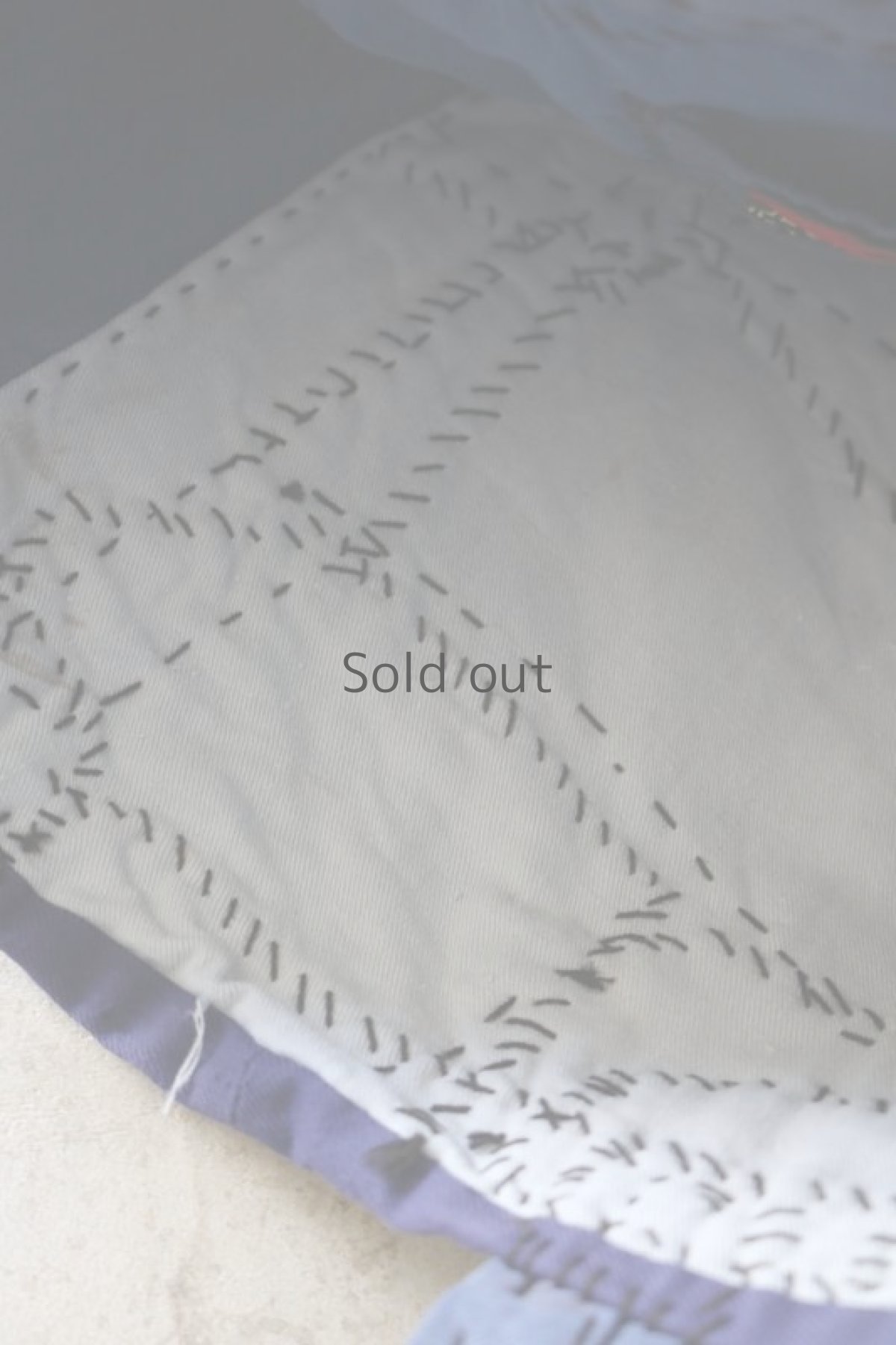 画像10: 【MITSUGU SASAKI】ビンテージリメイク　ユーロワークのパッチワーク　トートバッグ (10)