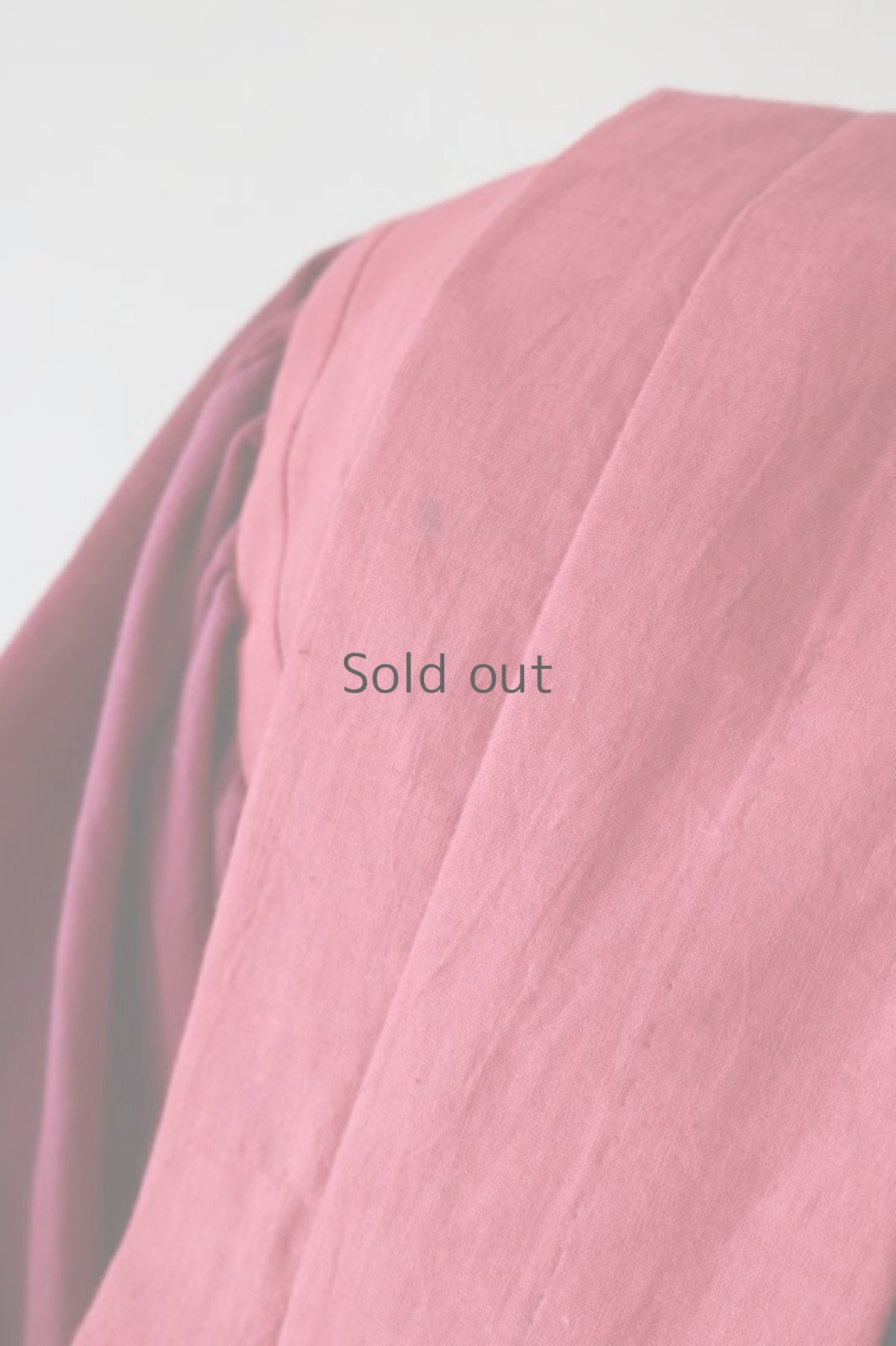 画像6: 【ササキチホ】古木綿　グラデーション　肩衣  ピエロ袖（紫ミックス） (6)