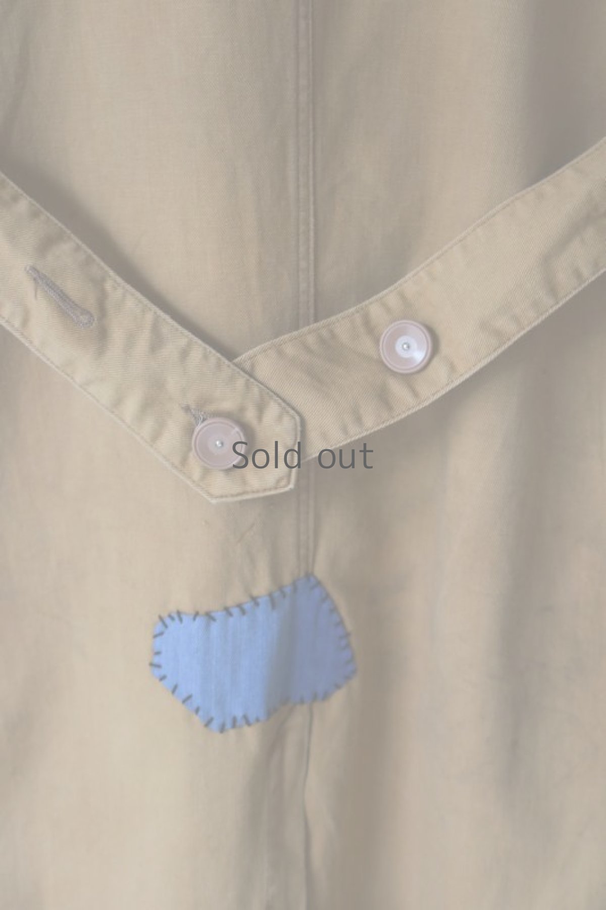 画像12: 【MITSUGU SASAKI】ビンテージリメイク　パッチワーク　ロングワークコート(GREIFF) (12)