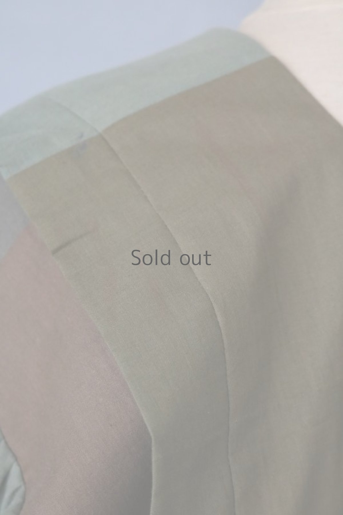 画像10: 【ササキチホ】古木綿　肩衣  ピエロ袖（みどりグラデーション） (10)