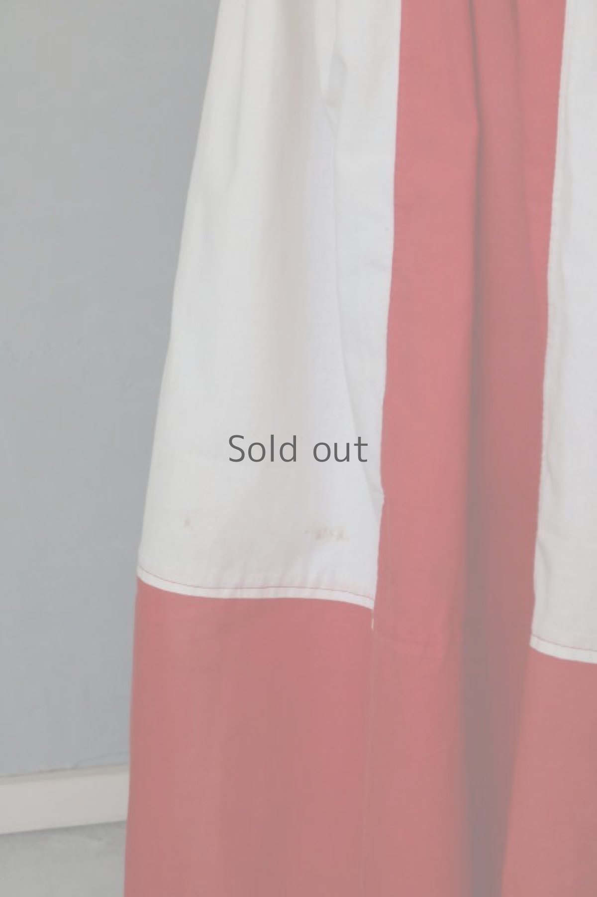 画像3: 【ササキチホ】ギャザースカート　(紅白幕) (3)