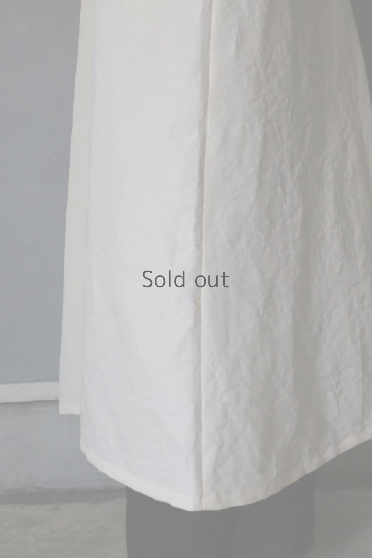 画像8: 【ササキチホ】カレンワンピース/コットンリネン　デッドストック（生成り） (8)